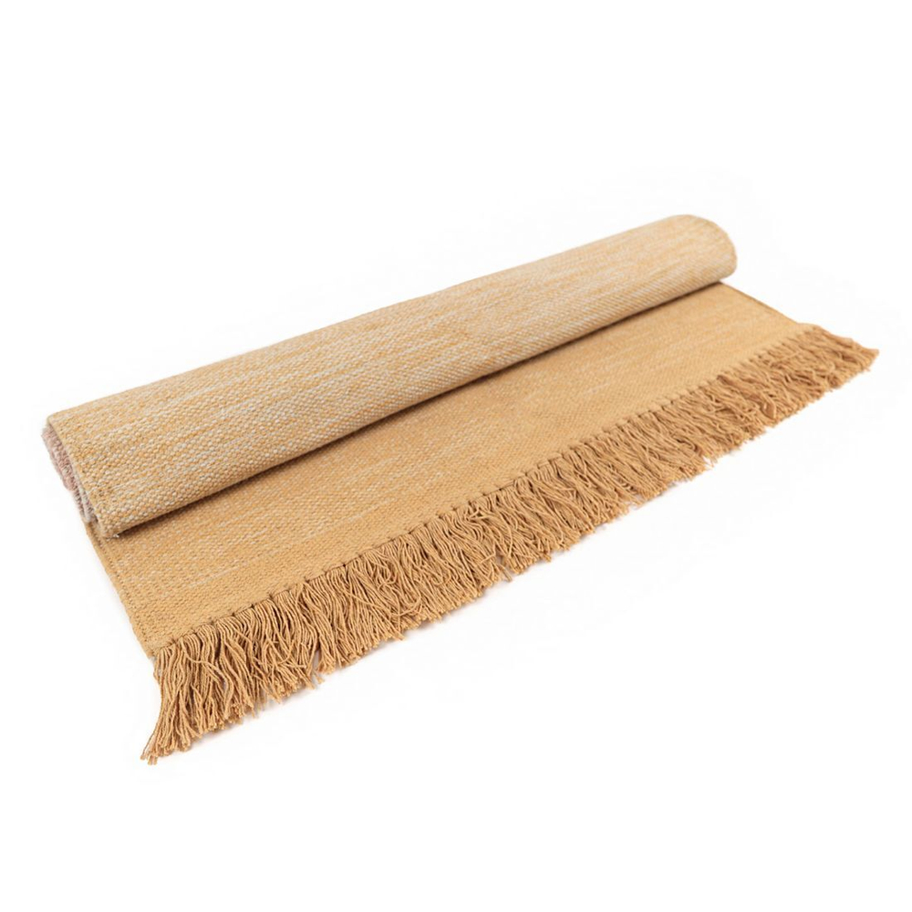 Стираемый коврик Nattiot Kirthy Nude (100 Х 150 см), хлопок, розовый