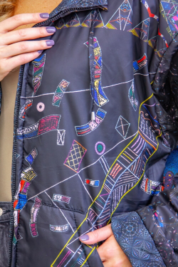 Куртка «Кандинский 2», по мотивам абстрактной живописи Василия Кандинского