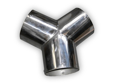 Y-соединитель D100 мм + D100 мм