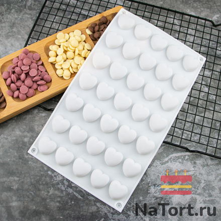 Форма для муссовых десертов «Сердечки микро»