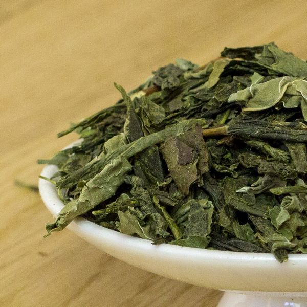 Зеленый чай с мятой