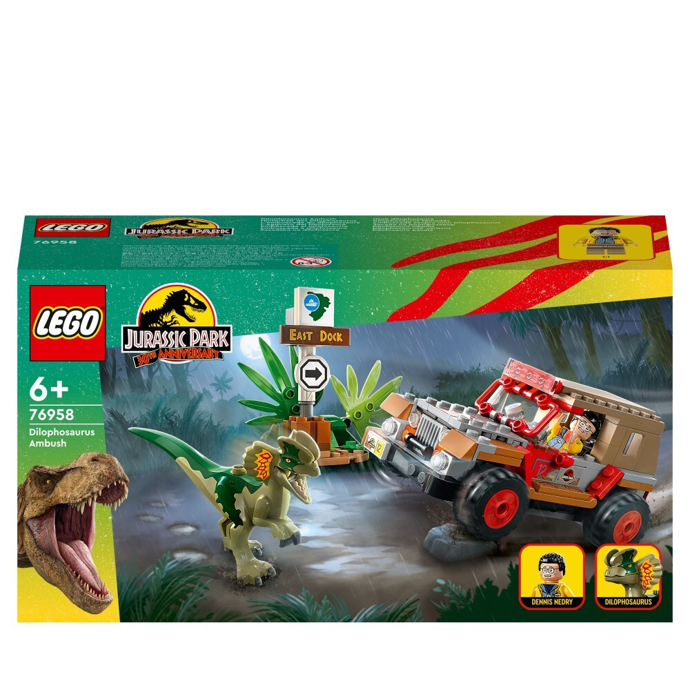 LEGO Jurassic World — Засада дилофозавра 76958