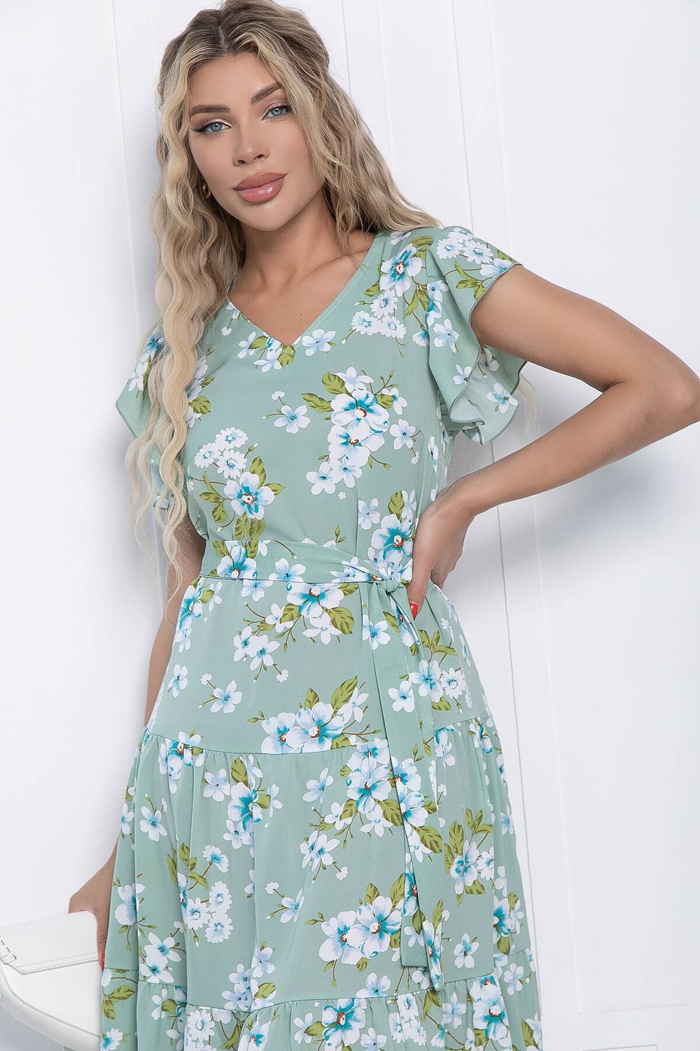 Платье Каролайн (мята) П10850 LT Collection (Акция)