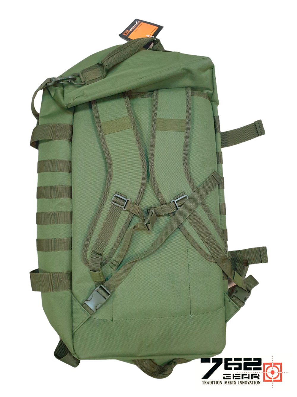 Сумка-рюкзак тактическая Tactica 7.62 Gear, 55 л (8825). Койот