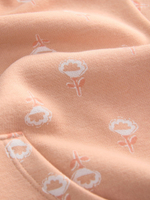 Толстовка с капюшоном на молнии для девочки Next E53-970, Персиковый