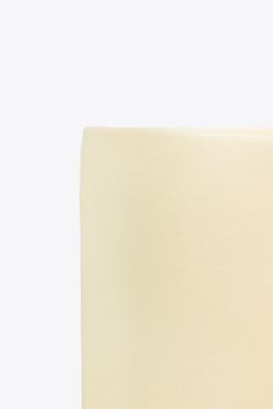 ZARA ЮБКА МИДИ ТЕКСТУРНАЯ, ЖЕЛТЫЙ