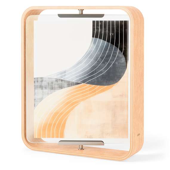 Фоторамка двухсторонняя bellwood, 26х31 см, натуральное дерево