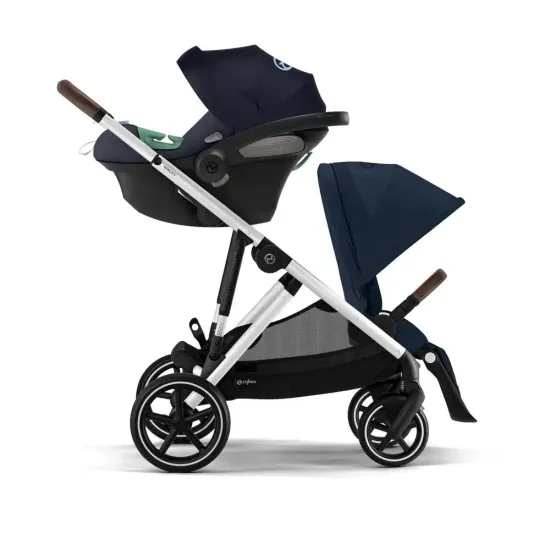 Коляска для двойни 2 в 1 Cybex Gazelle S (Ocean blue)