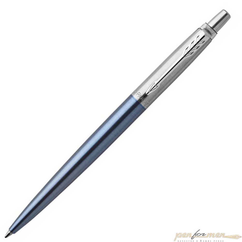 Шариковая ручка Parker Jotter Core K63 Waterloo Blue CT (1953191) |  Penformen.ru