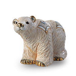 De Rosa Rinconada Статуэтка керамическая Полярный медведь