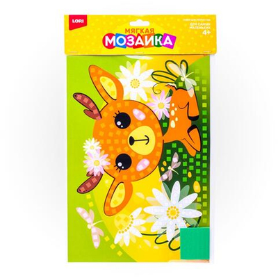 Мягкая мозаика. Большой набор "Оленёнок" (Lori)