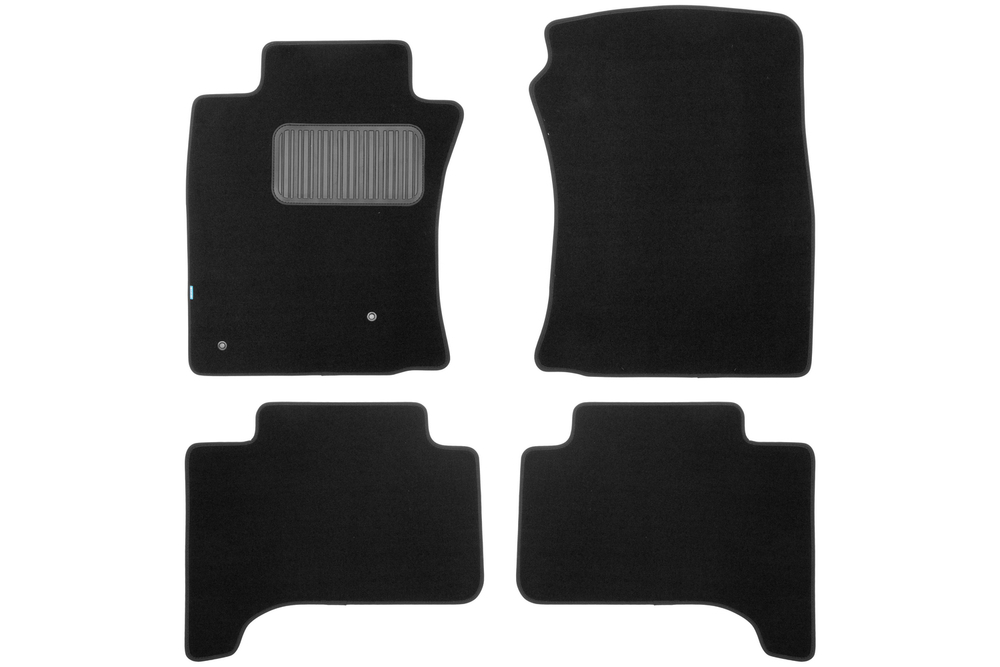 Коврики в салон Klever Premium TOYOTA Land Cruiser 120 Prado АКПП 2002-2007, 2007-2009, внедорожник , 4 шт. (текстиль) Klever.KLEVER03480122110KH