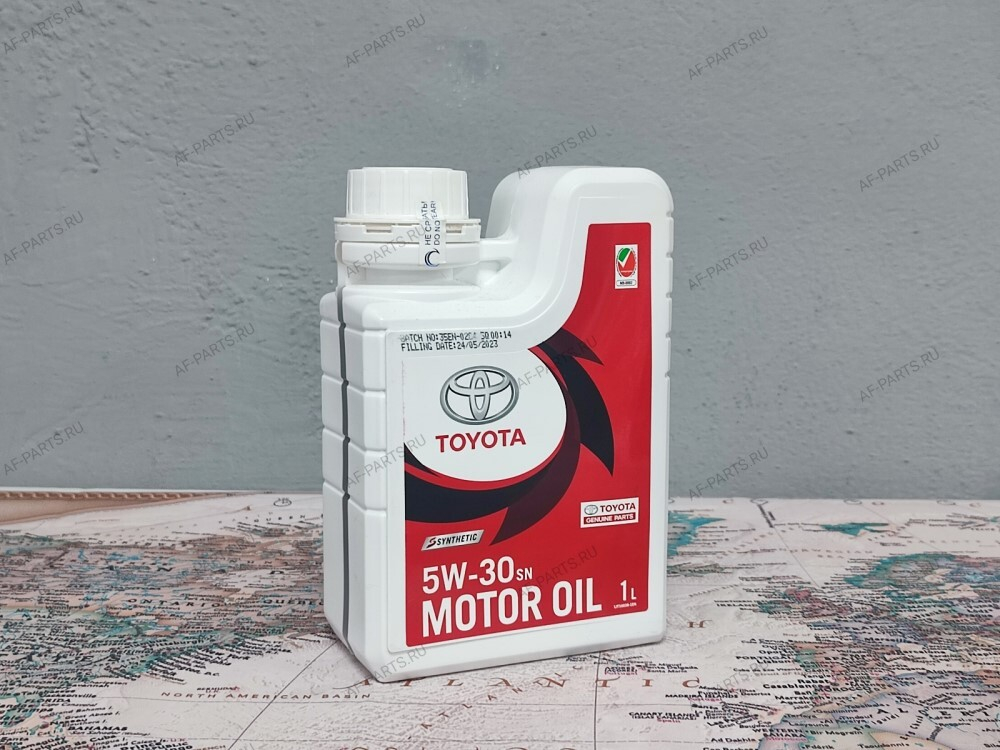 Масло моторное TOYOTA 5W30 SN (Арабские Эмираты)