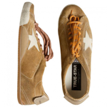 Кеды Golden Goose True-Star in Tobacco-Colored Suede