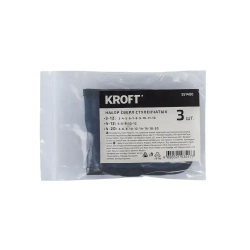 Сверло ступенчатое по металлу 3 шт 3-12 4-12 4-20 в чехле KROFT