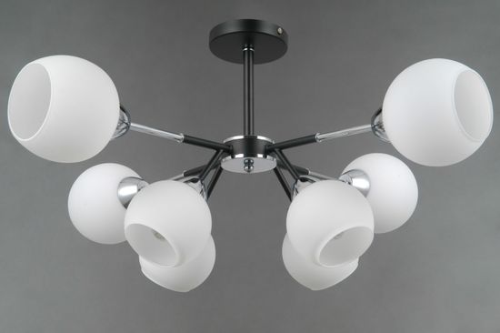 IL0715-8CSQ-24 BK CR LIBRA светильник потолочный