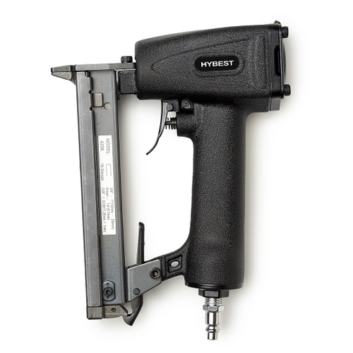 Пистолет скобозабивной для ротанга Hybest 425K (пневматический, скобы ротанг тип 400К 18Ga)
