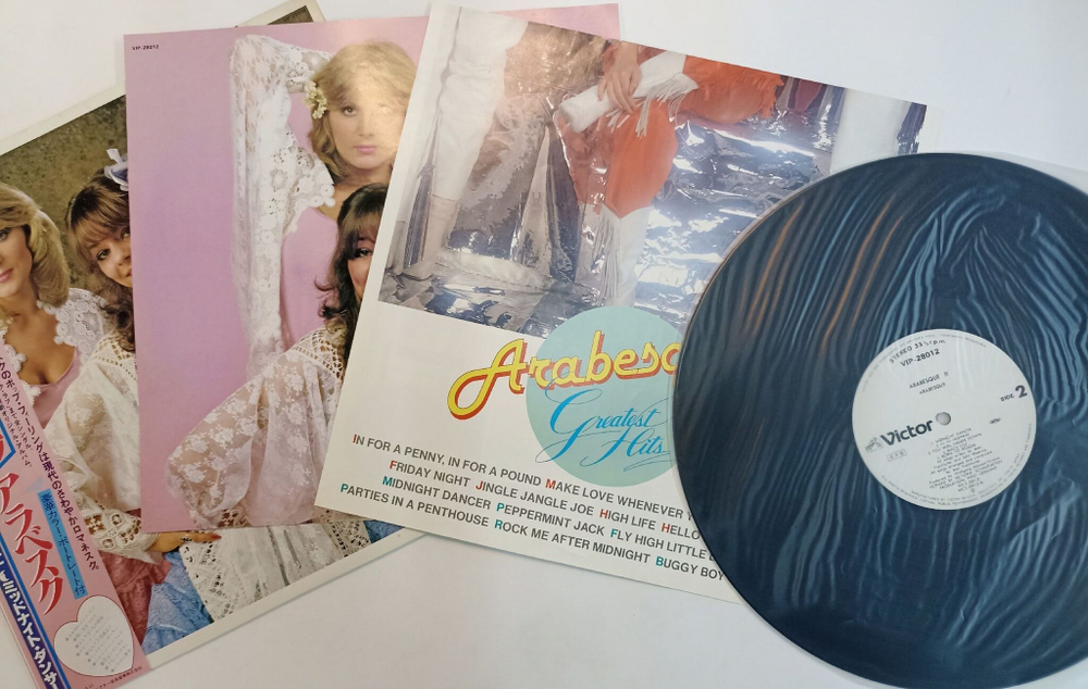 Винтажная виниловая пластинка LP Arabesque Arabesque IV (Japan 1980) (Promo)