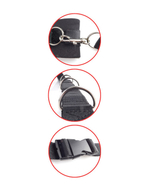 Ultimate Bed Restraint System, фиксация ременная, пристегивается на кровать (Цвет: черный)
