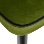 Стул Bradex Home Paola зеленый с жаккардом