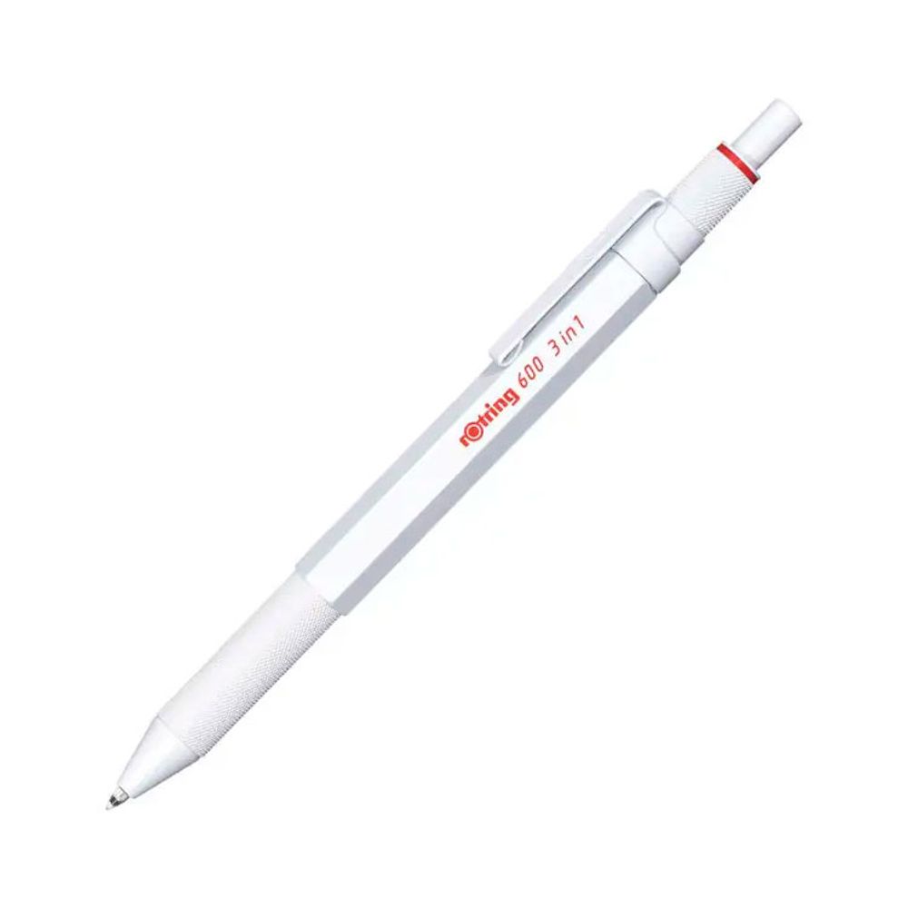 Мультифункциональная ручка ROTRING 600 3 в 1 IRON белая (2149494)