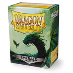 Dragon Shield - Изумрудные матовые протекторы 100 штук