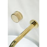 Смеситель для раковины Boheme PRESTIGE 152-2-G-PR С ВНУТРЕННЕЙ ЧАСТЬЮ, GOLD