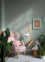 Floor design lamp Praying Mantis Zebrant by Rispal