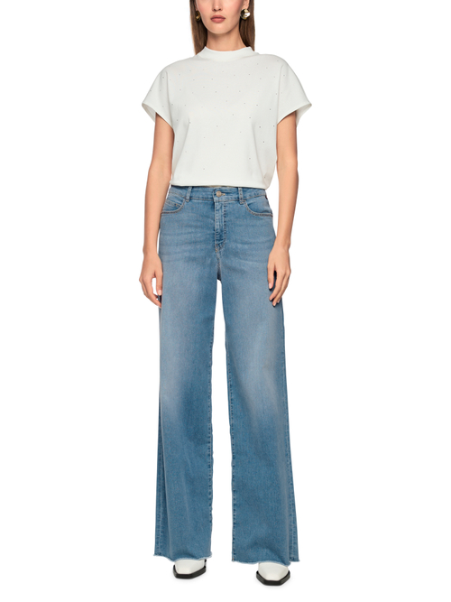 Джинсы из хлопка