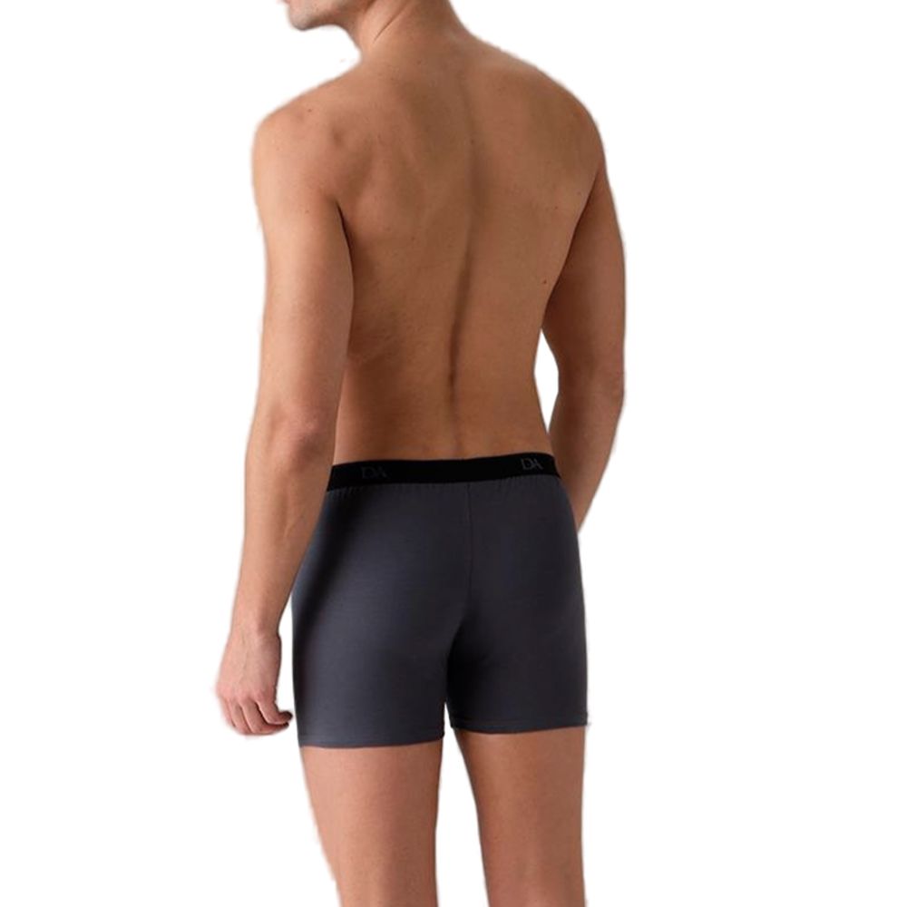 Набор мужских трусов боксеров 3в1 (черные, антрацитовые, темно-синие) Doreanse 1743