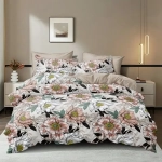 Постельное белье Евро поплин Павлайн Sweet Sleep Розалия с 2 нав. 50*70