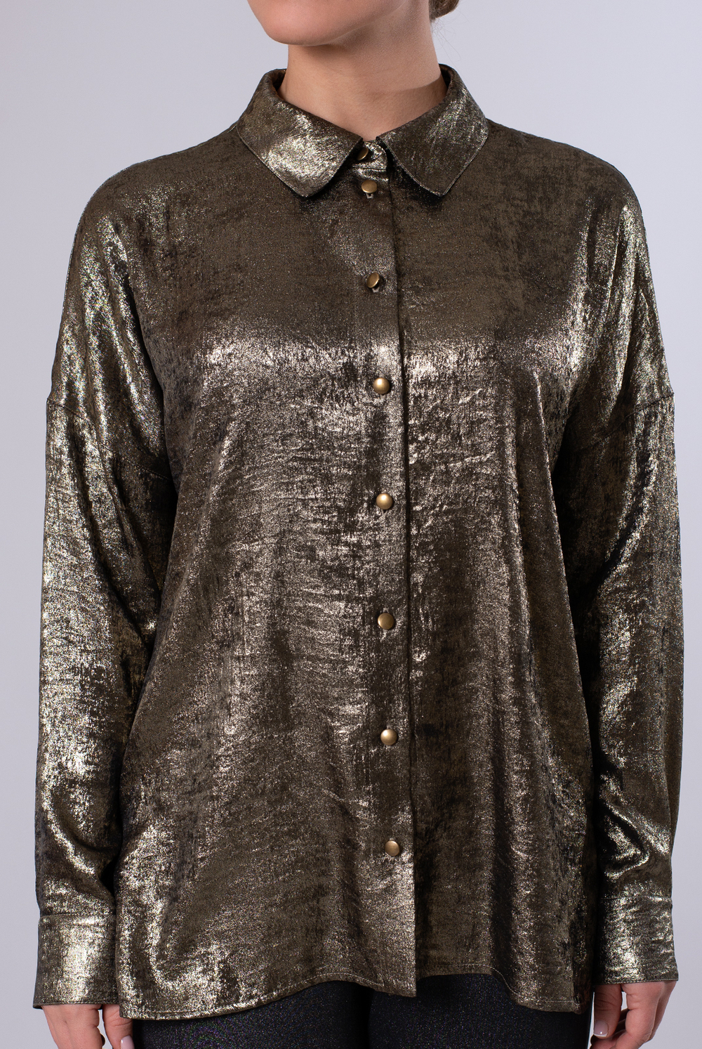 Блузка женская 4128зп, Золотой #182Зол094128зп