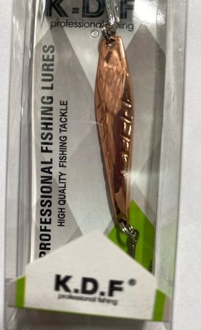 26 Блесна зимняя KDF Bergos 130-8003 6 гр 50 мм цв copper