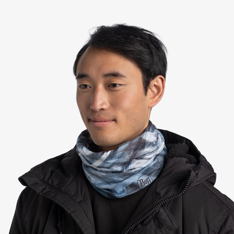 Шарф-труба с флисом двухсторонний Buff Polar Reversible Wayly Steel Blue Фото 3