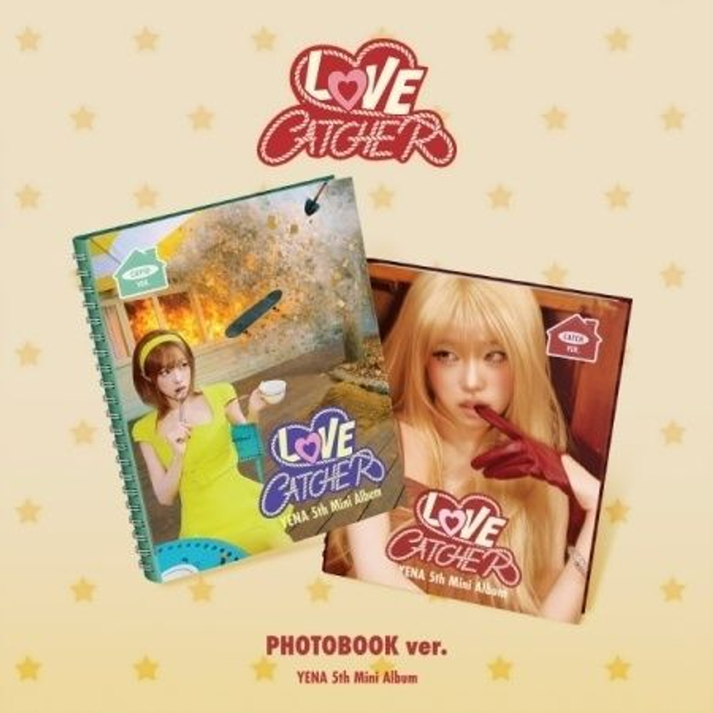 Альбом YENA - LOVE CATCHER 5th Mini Album PHOTOBOOK RANDOM Version