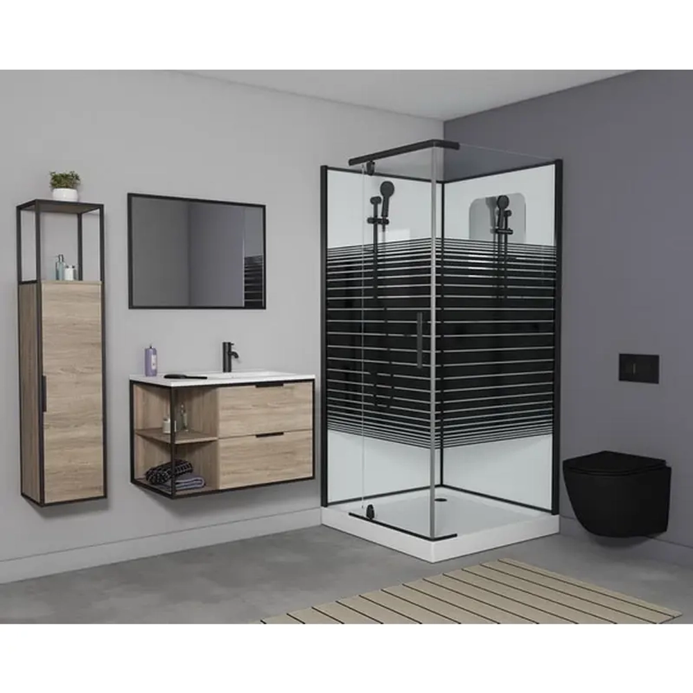 Душевая кабина Grossman Classic GR270QL (100х100х205) дверь распашная,4 места
