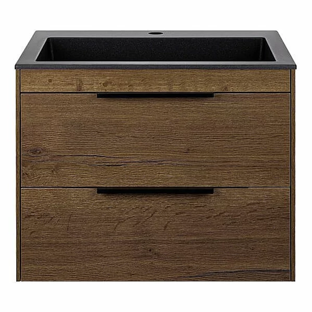 Тумба с раковиной Vincea Chiara 2D 600 T.Oak