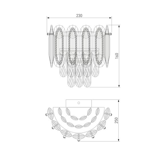 422/1 / настенный светильник