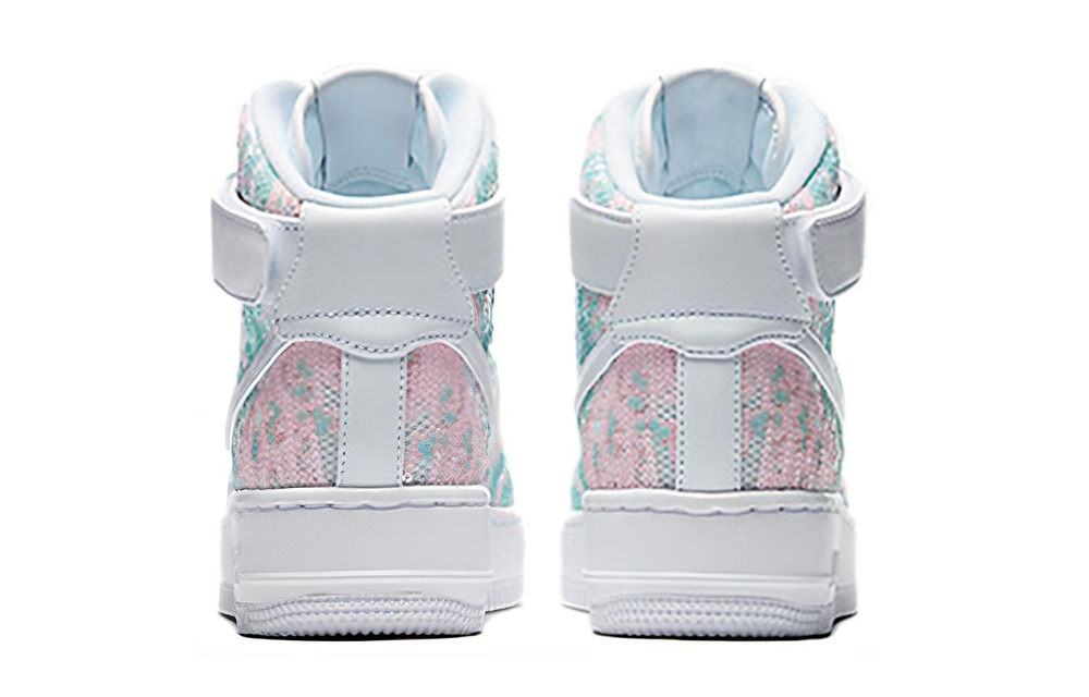 Кроссовки Nike Air Force 1 Upstep Lx "Sequin Fabric" (Женская размерная сетка)