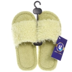 Тапочки женские домашние «COMFORT», цвет зелёный, р-р 36-37