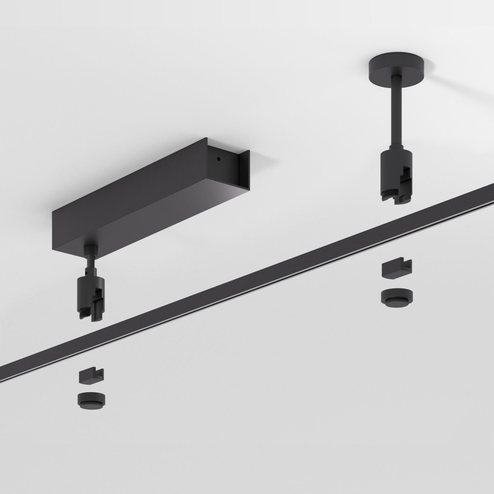 Esthetic Magnetic Декоративная стойка с вводом питания с местом под трансформатор h124 mm SMALL 85140/00