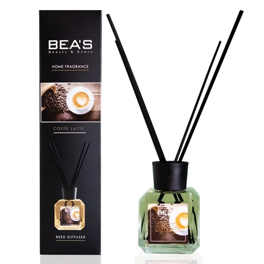 Ароматический диффузор для дома BEA'S Coffe Latte (Кофе Латте) 120 ml