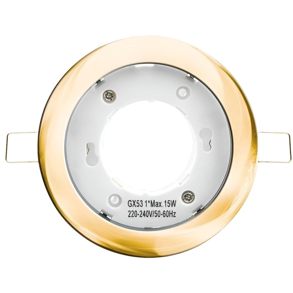 Cветильник встраиваемый Золотой d106x38 GX53