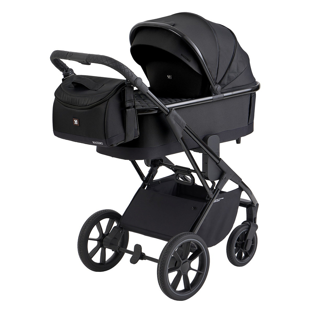 Коляска 3 в 1 Sweet Baby SBL Massimo + автокресло Premier Black Black