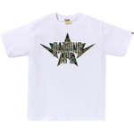 A Bathing Ape 1st Camo Twin Sta Nyc Tee белый зеленый
