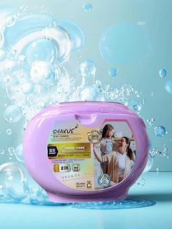 Капсулы для стирки Shaxue с кондиционером и отбеливателем, 3 в 1 цвет розовый 61 шт