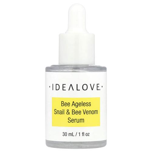 Idealove, Bee Ageless, сыворотка с улиткой и пчелиным ядом, 30 мл (1 жидк. унц.)