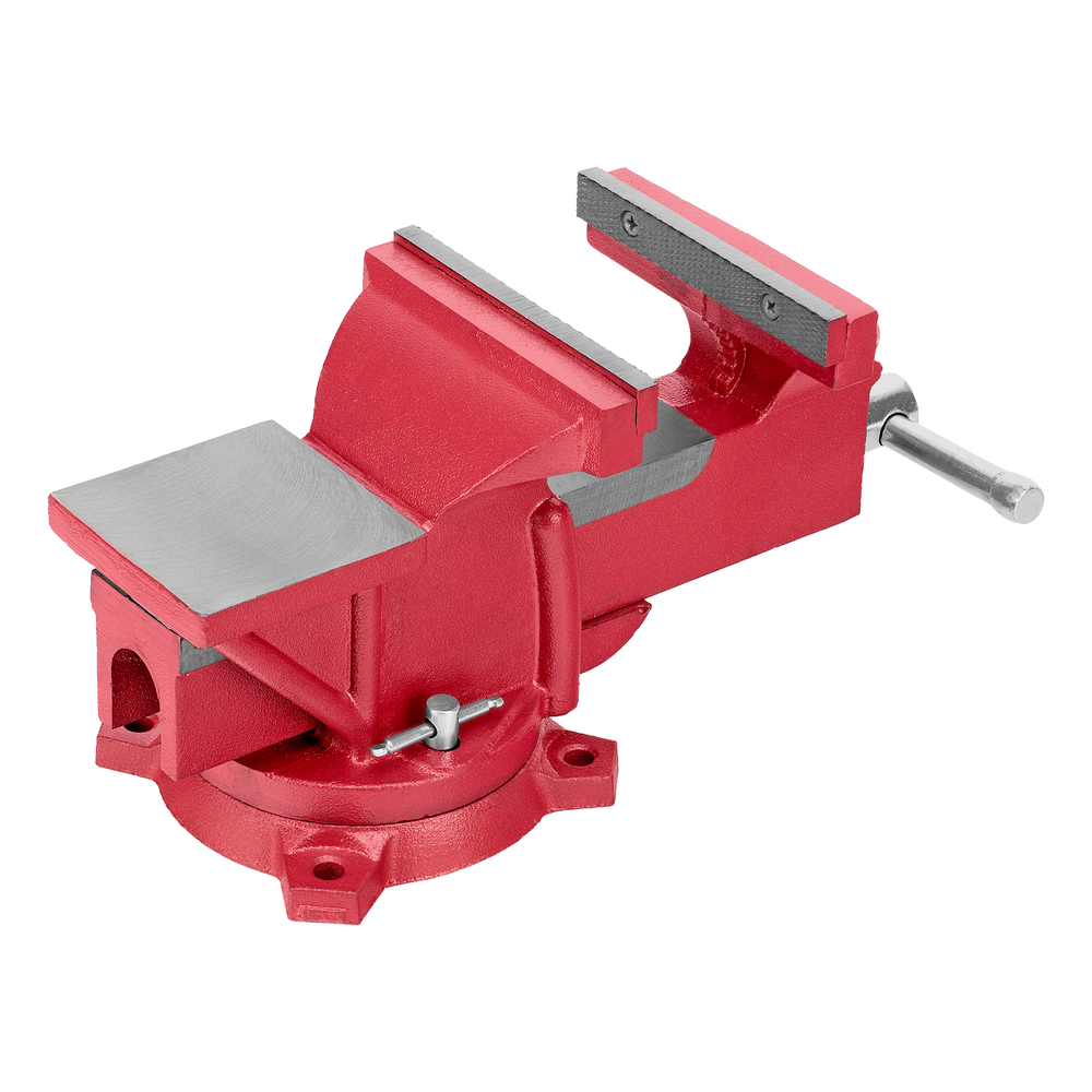 Тиски слесарные, 150 мм, поворотные, с наковальней Matrix