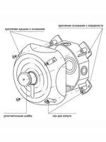 Коробка монтажная TSi-JB06