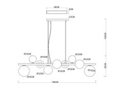 Подвесная люстра Arte Lamp